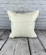 20 x 20 Hemp Pillow Turkish Cushion Natural Grayish White Pillow Cushion Cover #6509