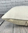 20 x 20 Hemp Pillow Turkish Cushion Natural Grayish White Pillow Cushion Cover #6512