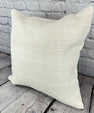 20 x 20 Hemp Pillow Turkish Cushion Natural Grayish White Pillow Cushion Cover #6513