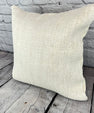 20 x 20 Hemp Pillow Turkish Cushion Natural Grayish White Pillow Cushion Cover #6516