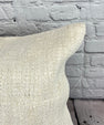20 x 20 Hemp Pillow Turkish Cushion Natural Grayish White Pillow Cushion Cover #6516