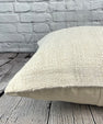 20 x 20 Hemp Pillow Turkish Cushion Natural Grayish White Pillow Cushion Cover #6516