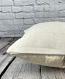 20 x 20 Hemp Pillow Turkish Cushion Natural Grayish White Pillow Cushion Cover #6518