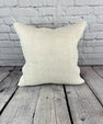 20 x 20 Hemp Pillow Turkish Cushion Natural Grayish White Pillow Cushion Cover #6523