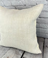 20 x 20 Hemp Pillow Turkish Cushion Natural Grayish White Pillow Cushion Cover #6523