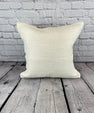 20 x 20 Hemp Pillow Turkish Cushion Natural Grayish White Pillow Cushion Cover #6529