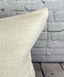 20 x 20 Hemp Pillow Turkish Cushion Natural Grayish White Pillow Cushion Cover #6529