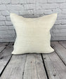 20 x 20 Hemp Pillow Turkish Cushion Natural Grayish White Pillow Cushion Cover #6530