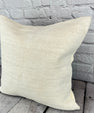 20 x 20 Hemp Pillow Turkish Cushion Natural Grayish White Pillow Cushion Cover #6530
