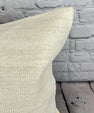 20 x 20 Hemp Pillow Turkish Cushion Natural Grayish White Pillow Cushion Cover #6530