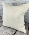 20 x 20 Hemp Pillow Turkish Cushion Natural Grayish White Pillow Cushion Cover #6611