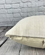 20 x 20 Hemp Pillow Turkish Cushion Natural Grayish White Pillow Cushion Cover #6611