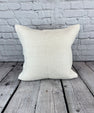 20 x 20 Hemp Pillow Turkish Cushion Natural Grayish White Pillow Cushion Cover #6596