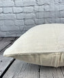 20 x 20 Hemp Pillow Turkish Cushion Natural Grayish White Pillow Cushion Cover #6596