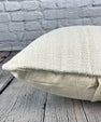 20 x 20 Hemp Pillow Turkish Cushion Natural Grayish White Pillow Cushion Cover #6597