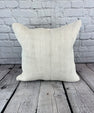 20 x 20 Hemp Pillow Turkish Cushion Natural Grayish White Pillow Cushion Cover #6602