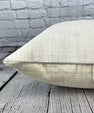 20 x 20 Hemp Pillow Turkish Cushion Natural Grayish White Pillow Cushion Cover #6602