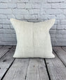 20 x 20 Hemp Pillow Turkish Cushion Natural Grayish White Pillow Cushion Cover #6583