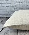 20 x 20 Hemp Pillow Turkish Cushion Natural Grayish White Pillow Cushion Cover #6583