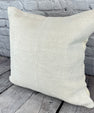 20 x 20 Hemp Pillow Turkish Cushion Natural Grayish White Pillow Cushion Cover #6584