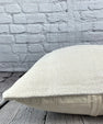 20 x 20 Hemp Pillow Turkish Cushion Natural Grayish White Pillow Cushion Cover #6584