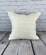 20 x 20 Hemp Pillow Turkish Cushion Natural Grayish White Pillow Cushion Cover #6585