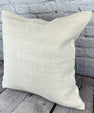 20 x 20 Hemp Pillow Turkish Cushion Natural Grayish White Pillow Cushion Cover #6585
