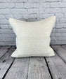 20 x 20 Hemp Pillow Turkish Cushion Natural Grayish White Pillow Cushion Cover #6533