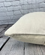 20 x 20 Hemp Pillow Turkish Cushion Natural Grayish White Pillow Cushion Cover #6532