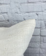 20 x 20 Hemp Pillow Turkish Cushion Natural Grayish White Pillow Cushion Cover #6534