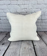 20 x 20 Hemp Pillow Turkish Cushion Natural Grayish White Pillow Cushion Cover #6537