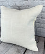 20 x 20 Hemp Pillow Turkish Cushion Natural Grayish White Pillow Cushion Cover #6537