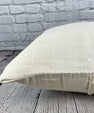 20 x 20 Hemp Pillow Turkish Cushion Natural Grayish White Pillow Cushion Cover #6537