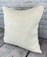 20 x 20 Hemp Pillow Turkish Cushion Natural Grayish White Pillow Cushion Cover #6540