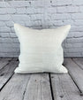 20 x 20 Hemp Pillow Turkish Cushion Natural Grayish White Pillow Cushion Cover #6541