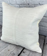 20 x 20 Hemp Pillow Turkish Cushion Natural Grayish White Pillow Cushion Cover #6541