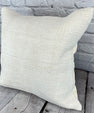 20 x 20 Hemp Pillow Turkish Cushion Natural Grayish White Pillow Cushion Cover #6542
