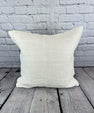 20 x 20 Hemp Pillow Turkish Cushion Natural Grayish White Pillow Cushion Cover #6544