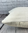 20 x 20 Hemp Pillow Turkish Cushion Natural Grayish White Pillow Cushion Cover #6544