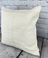20 x 20 Hemp Pillow Turkish Cushion Natural Grayish White Pillow Cushion Cover #6543