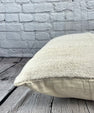20 x 20 Hemp Pillow Turkish Cushion Natural Grayish White Pillow Cushion Cover #6543