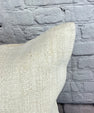 20 x 20 Hemp Pillow Turkish Cushion Natural Grayish White Pillow Cushion Cover #6545