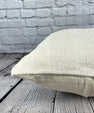 20 x 20 Hemp Pillow Turkish Cushion Natural Grayish White Pillow Cushion Cover #6545