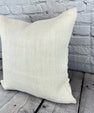 20 x 20 Hemp Pillow Turkish Cushion Natural Grayish White Pillow Cushion Cover #6547