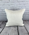 20 x 20 Hemp Pillow Turkish Cushion Natural Grayish White Pillow Cushion Cover #6548
