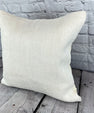 20 x 20 Hemp Pillow Turkish Cushion Natural Grayish White Pillow Cushion Cover #6548