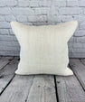 20 x 20 Hemp Pillow Turkish Cushion Natural Grayish White Pillow Cushion Cover #6550