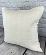 20 x 20 Hemp Pillow Turkish Cushion Natural Grayish White Pillow Cushion Cover #6550