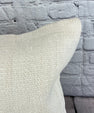 20 x 20 Hemp Pillow Turkish Cushion Natural Grayish White Pillow Cushion Cover #6550