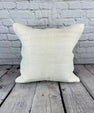 20 x 20 Hemp Pillow Turkish Cushion Natural Grayish White Pillow Cushion Cover #6552